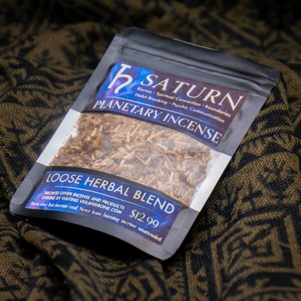 Saturn Planetary Incense Blend