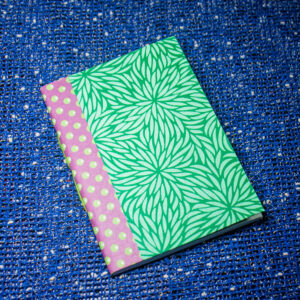 green journal leaves
