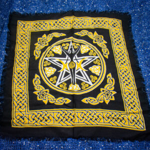 Goddess Pentagram Altar Cloth