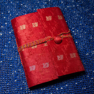 fabric covered journal