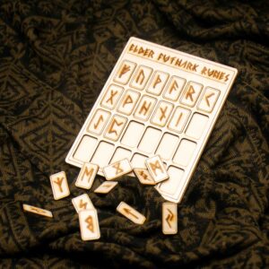 Elder Futhark Wood Rune Set